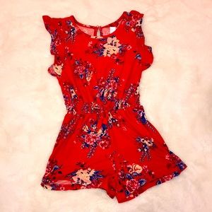 ❤️1st Kiss girls shorts romper